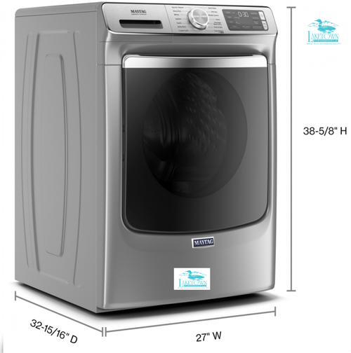 Maytag MHW8630HC 5.8 cu. ft. Smart Front Load Washer in Metallic Slate